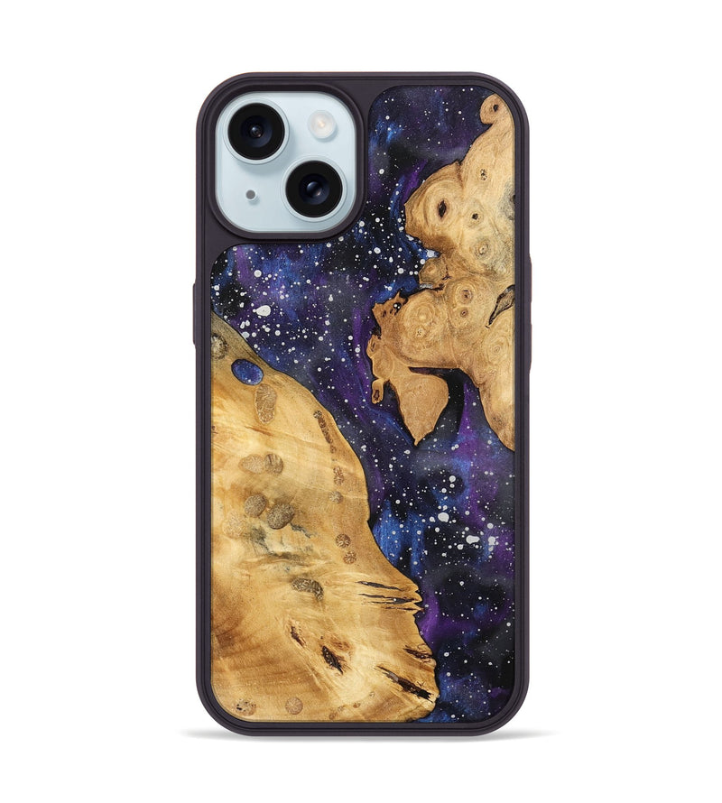 iPhone 15 Wood Phone Case - Jeanie (Cosmos, 741135)