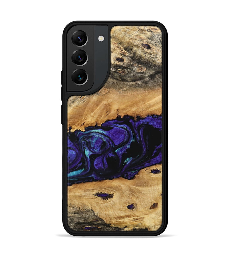 Galaxy S22 Plus Wood Phone Case - Alie (Purple, 741139)