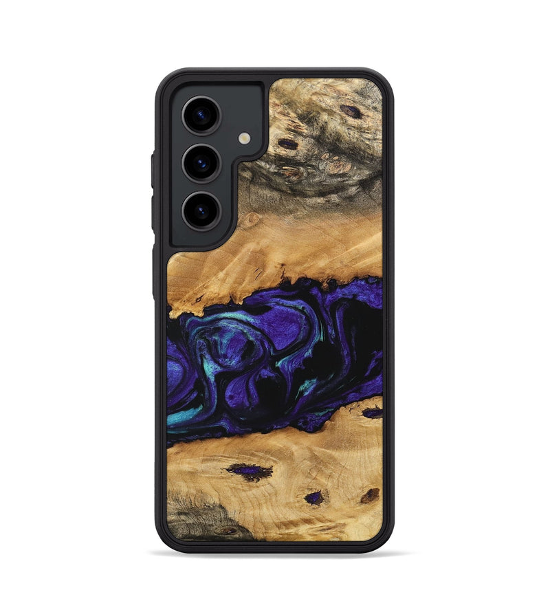 Galaxy S24 Wood Phone Case - Alie (Purple, 741139)