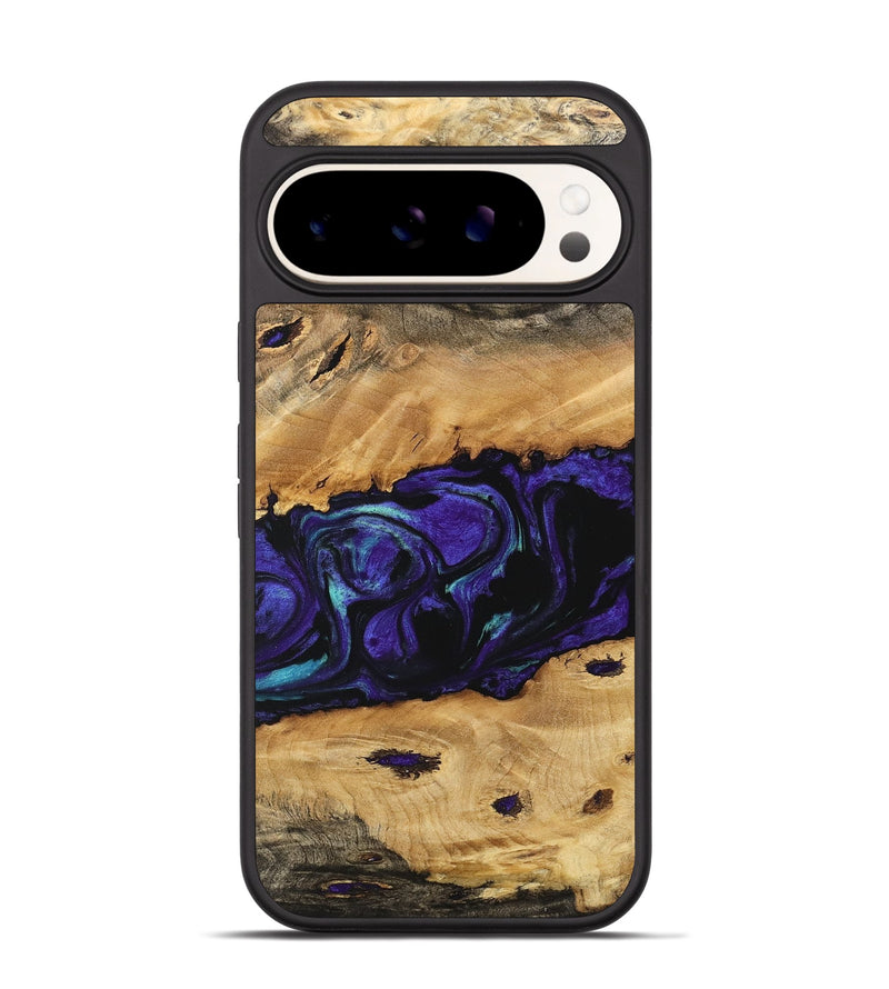 Pixel 9 Pro Wood Phone Case - Alie (Purple, 741139)