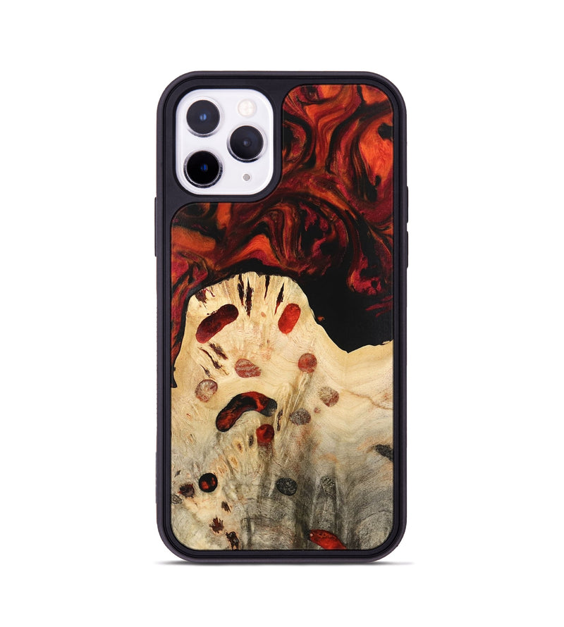 iPhone 11 Pro Wood Phone Case - Lance (Red, 741153)