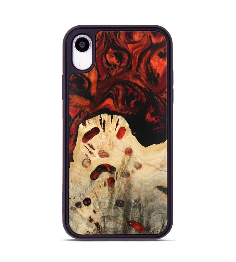 iPhone Xr Wood Phone Case - Lance (Red, 741153)