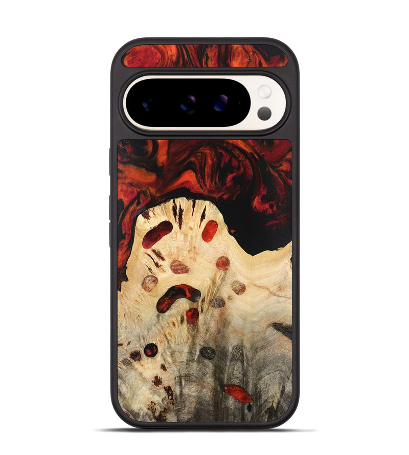 Pixel 9 Pro Wood Phone Case - Lance (Red, 741153)