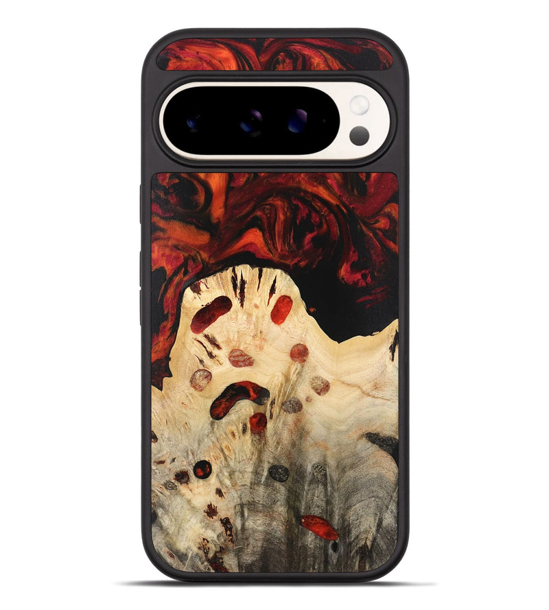 Pixel 9 Pro XL Wood Phone Case - Lance (Red, 741153)