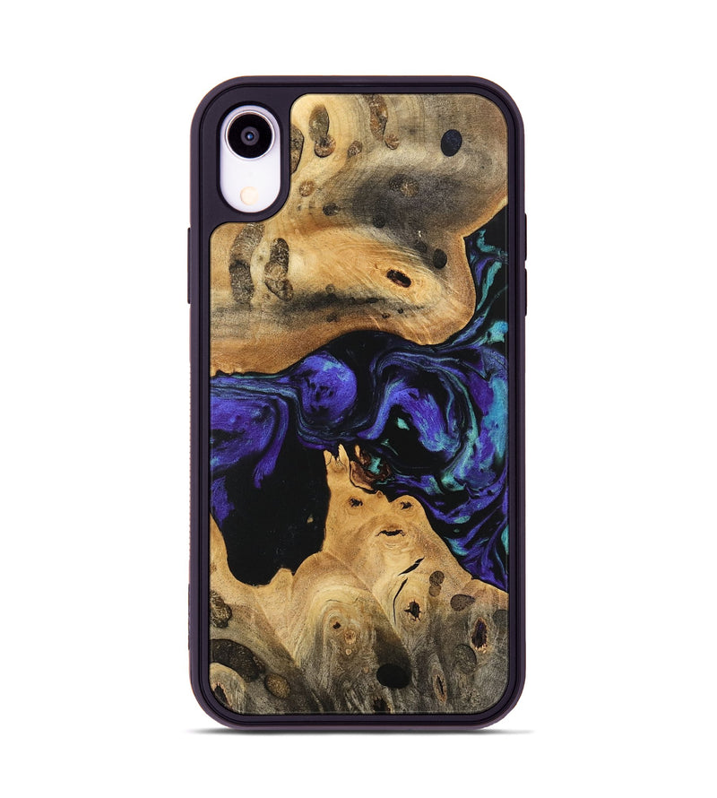 iPhone Xr Wood Phone Case - Ende (Purple, 741161)