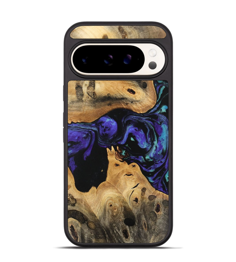 Pixel 9 Pro Wood Phone Case - Ende (Purple, 741161)