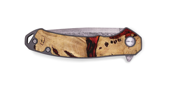 EDC Wood Pocket Knife - Lenore (Red, 741170)