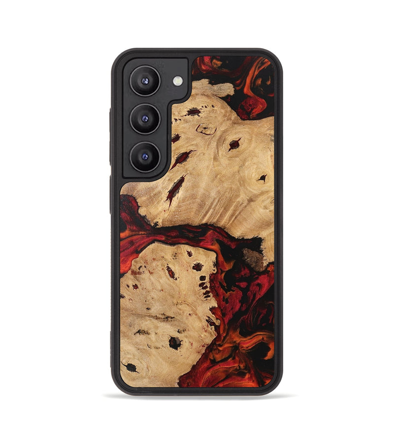 Galaxy S23 Wood Phone Case - Lenore (Red, 741170)