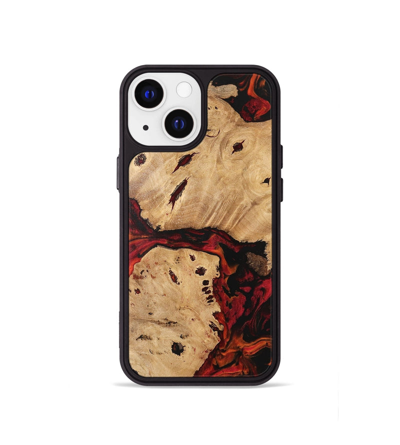 iPhone 13 mini Wood Phone Case - Lenore (Red, 741170)