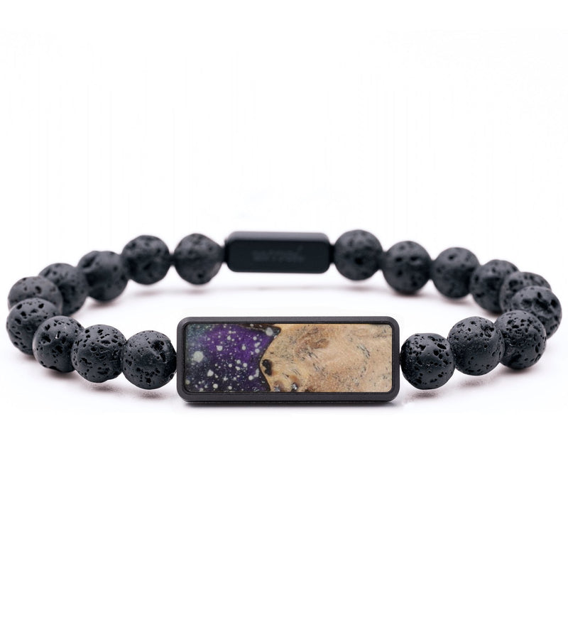 Lava Bead Wood Bracelet - Imani (Cosmos, 741252)