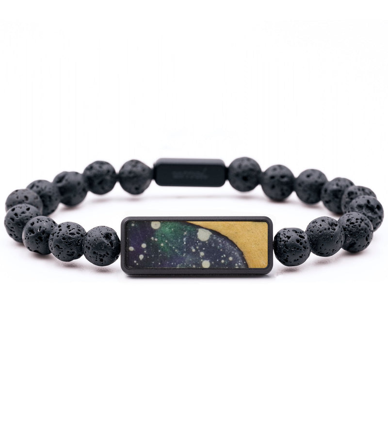 Lava Bead Wood Bracelet - Lane (Cosmos, 741259)