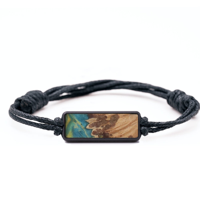 Classic Wood Bracelet - Tierra (Teal & Gold, 741260)