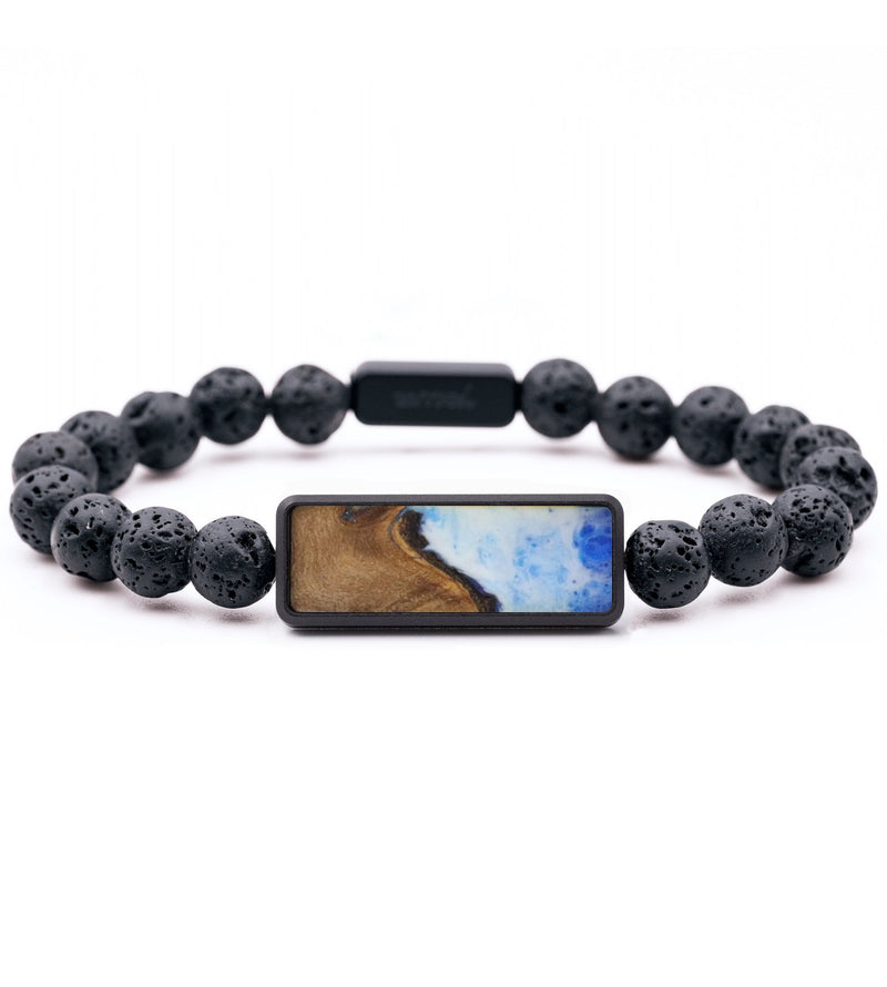 Lava Bead Wood Bracelet - Cole (Coastal, 741297)