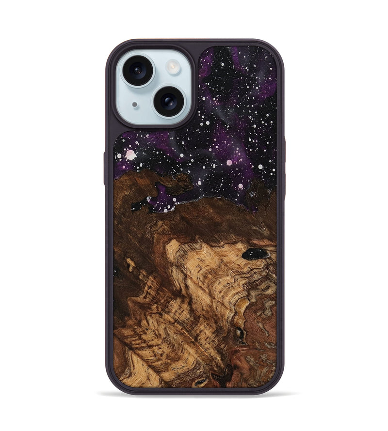 iPhone 15 Wood Phone Case - Hjalmer (Cosmos, 741343)