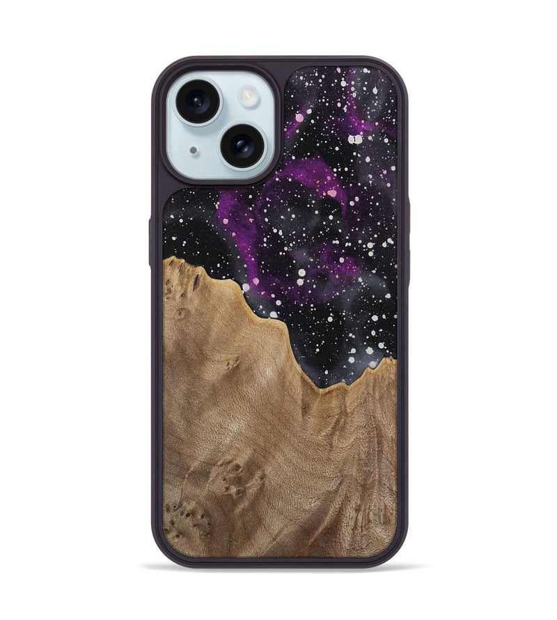 iPhone 15 Wood Phone Case - Volney (Cosmos, 741346)