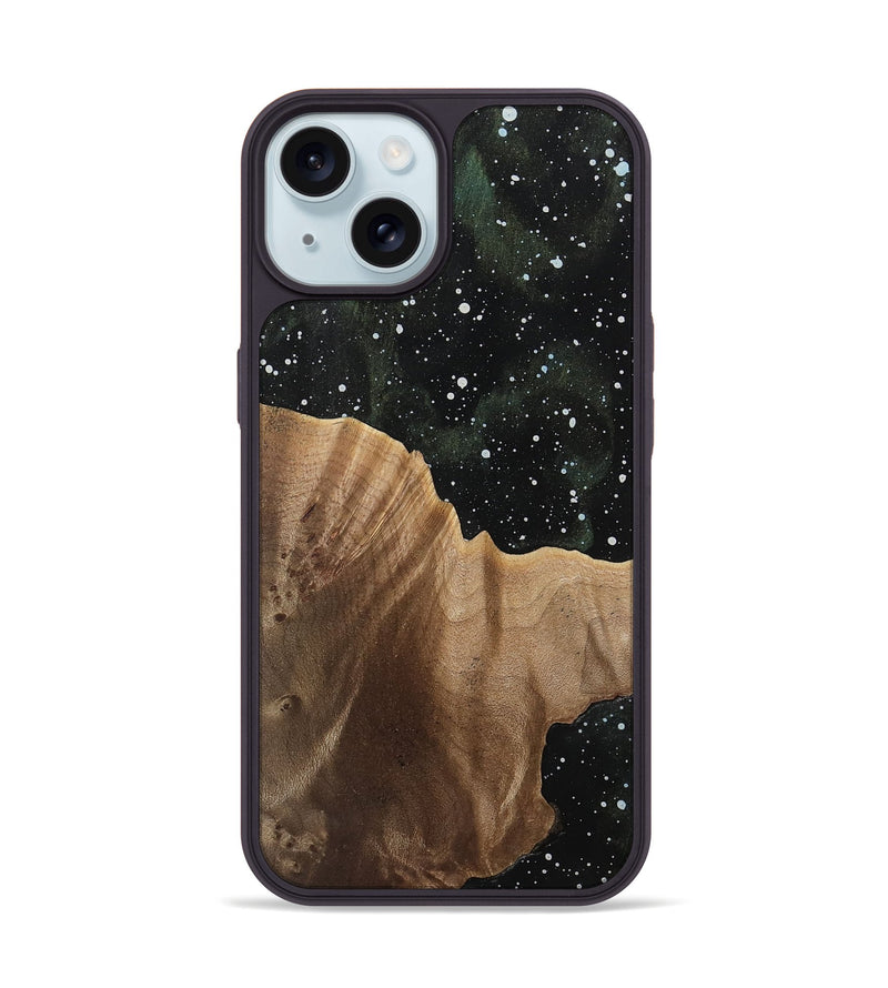 iPhone 15 Wood Phone Case - Levie (Cosmos, 741350)