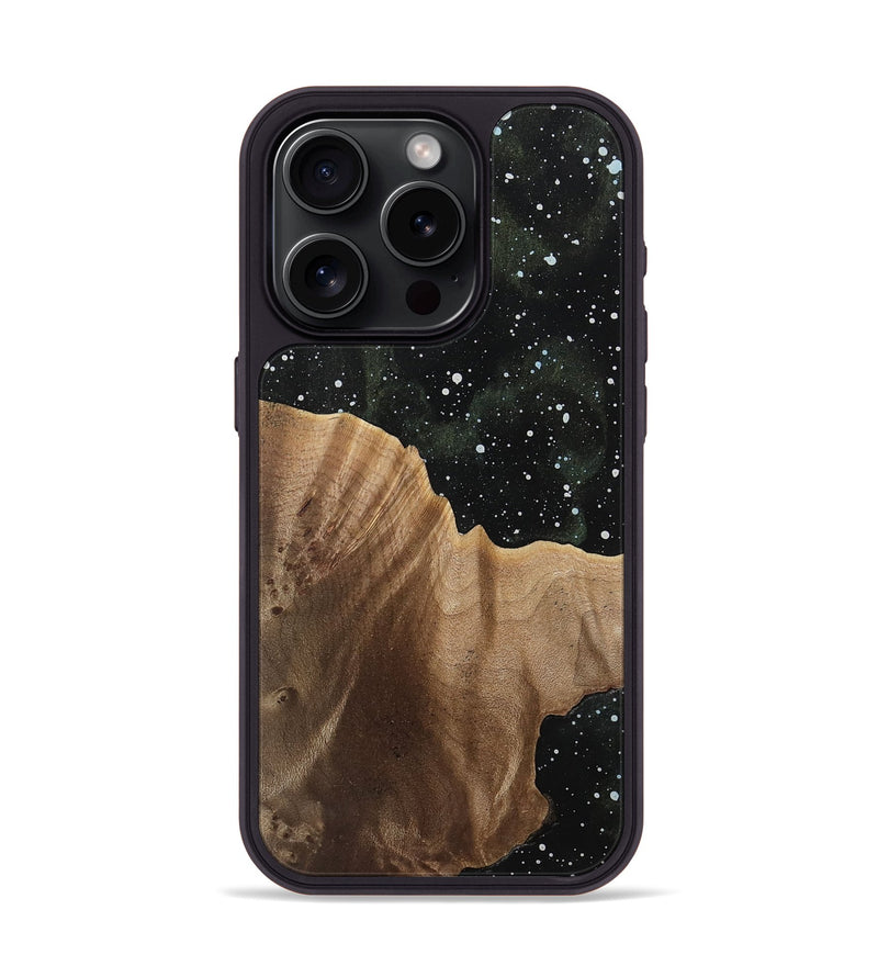 iPhone 15 Pro Wood Phone Case - Levie (Cosmos, 741350)