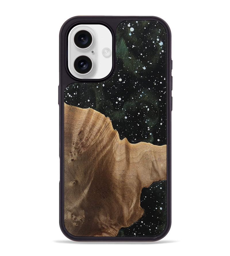 iPhone 16 Plus Wood Phone Case - Levie (Cosmos, 741350)