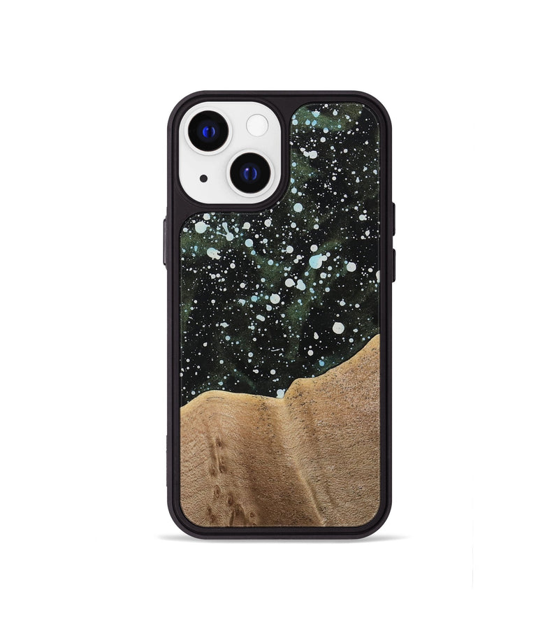 iPhone 13 mini Wood Phone Case - Sharee (Cosmos, 741351)