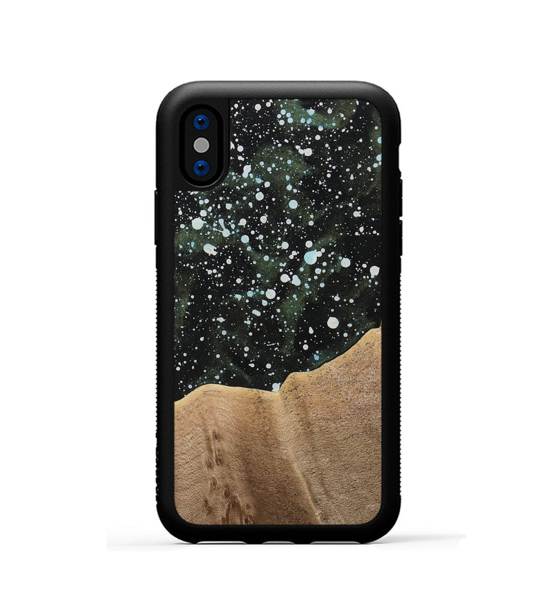 iPhone Xs Wood Phone Case - Sharee (Cosmos, 741351)