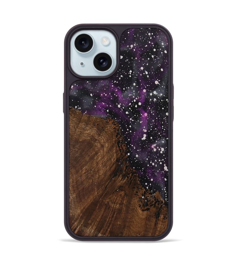 iPhone 15 Wood Phone Case - Genaro (Cosmos, 741352)