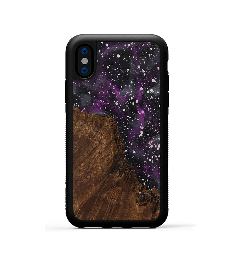 iPhone Xs Wood Phone Case - Genaro (Cosmos, 741352)