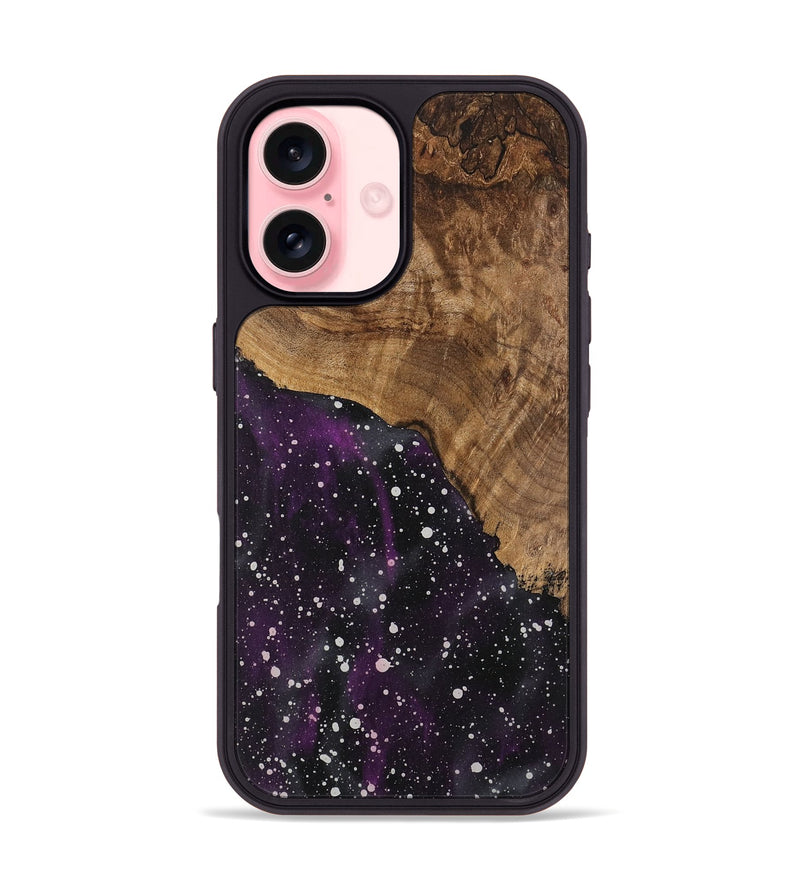 iPhone 16 Wood Phone Case - Casi (Cosmos, 741354)