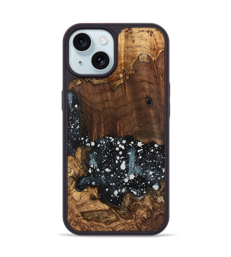 iPhone 15 Wood Phone Case - Norene (Cosmos, 741367)