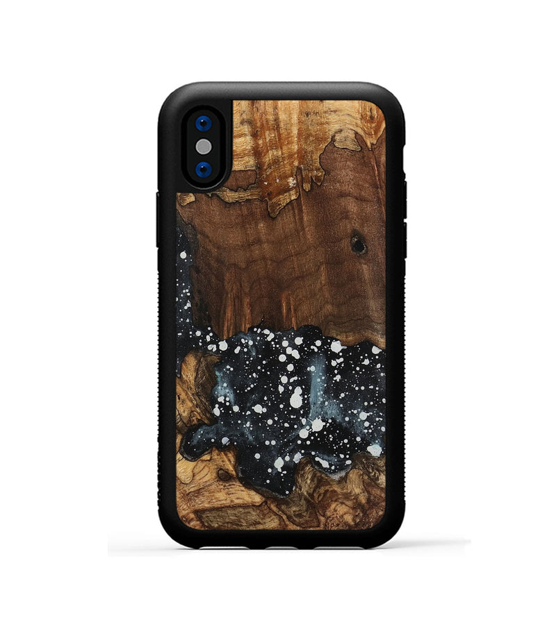 iPhone Xs Wood Phone Case - Norene (Cosmos, 741367)