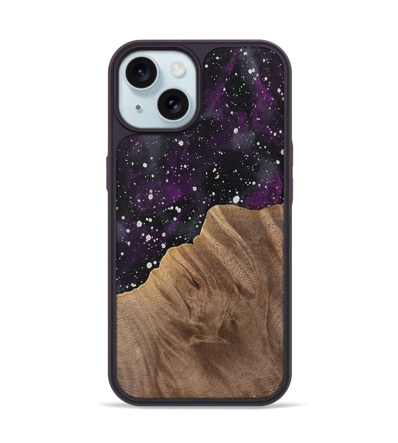 iPhone 15 Wood Phone Case - Kash (Cosmos, 741368)