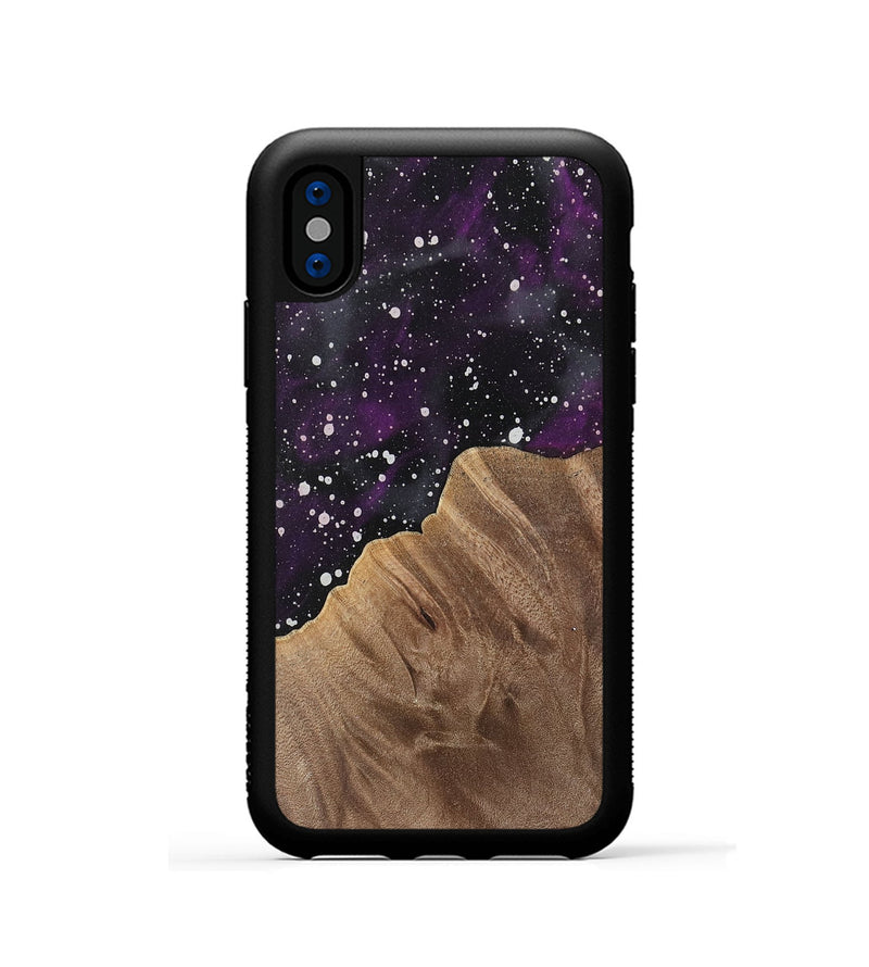 iPhone Xs Wood Phone Case - Kash (Cosmos, 741368)