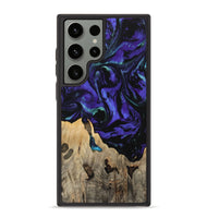 Galaxy S23 Ultra Wood Phone Case - Daffi (Purple, 741373)