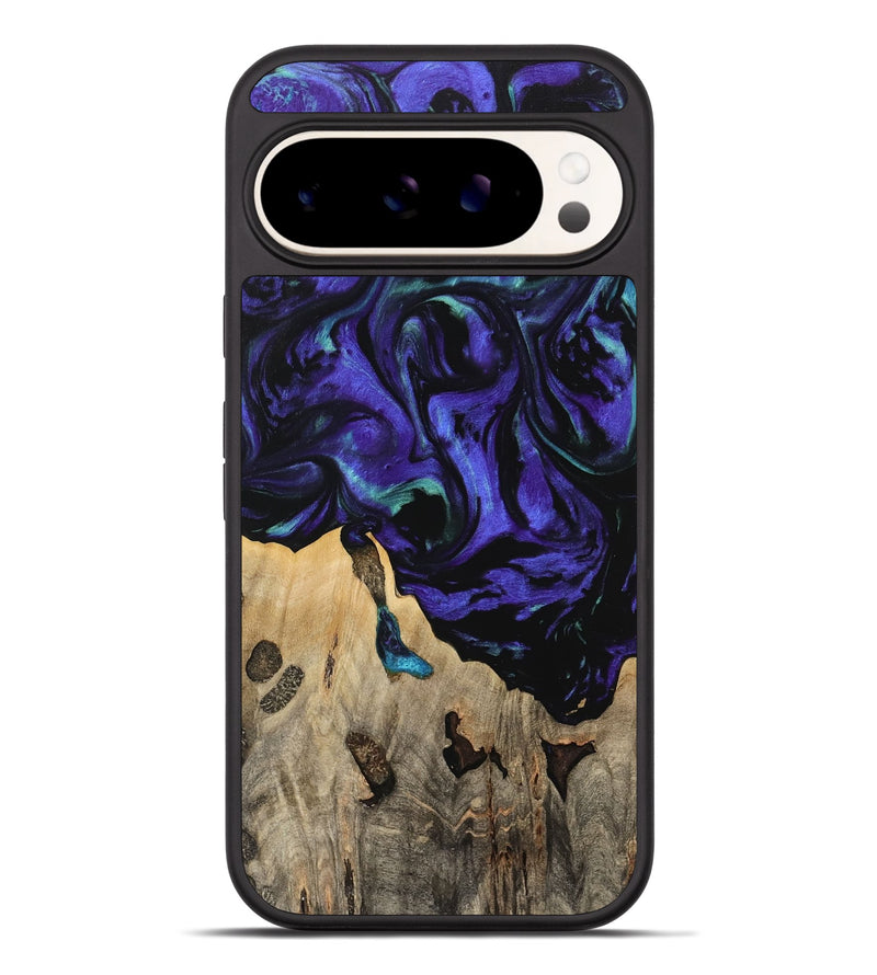 Pixel 9 Pro XL Wood Phone Case - Daffi (Purple, 741373)