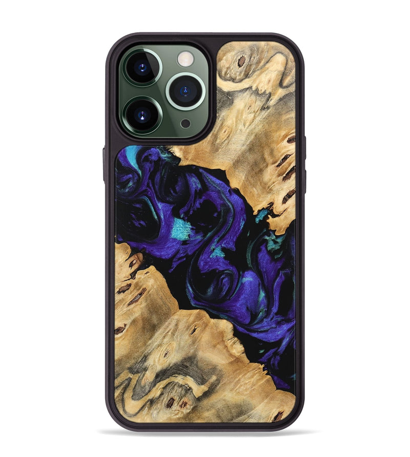 iPhone 13 Pro Max Wood Phone Case - Baby (Purple, 741374)