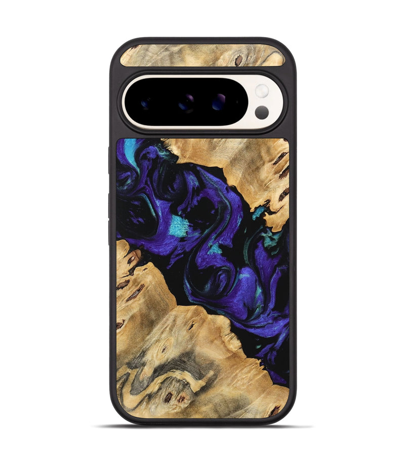 Pixel 9 Pro Wood Phone Case - Baby (Purple, 741374)