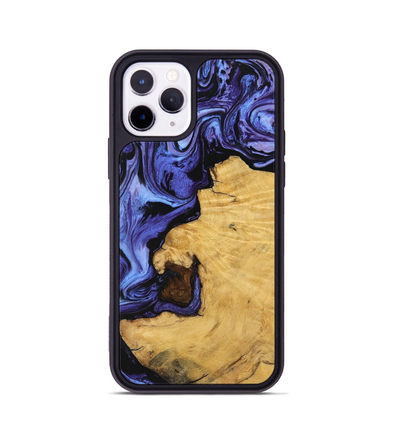 iPhone 11 Pro Wood Phone Case - Dave (Purple, 741375)