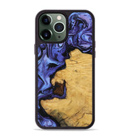 iPhone 13 Pro Max Wood Phone Case - Dave (Purple, 741375)