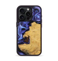 iPhone 15 Pro Wood Phone Case - Dave (Purple, 741375)