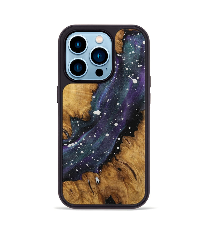 iPhone 14 Pro Wood Phone Case - Vinton (Cosmos, 741376)