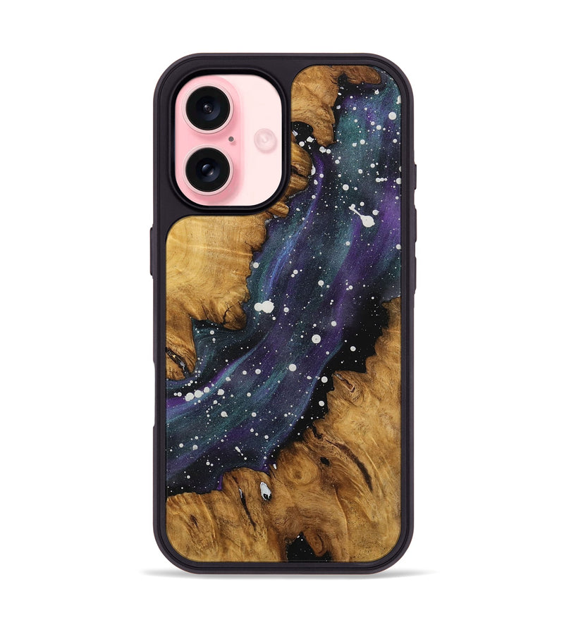 iPhone 16 Wood Phone Case - Vinton (Cosmos, 741376)