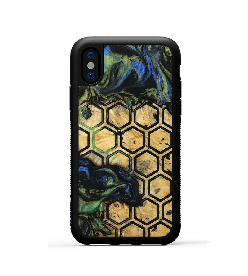 iPhone Xs Wood Phone Case - Maso (Pattern, 741380)