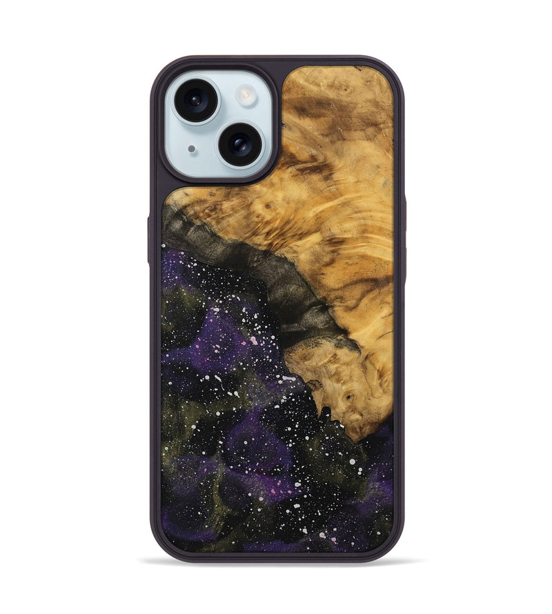 iPhone 15 Wood Phone Case - Kanu (Cosmos, 741387)