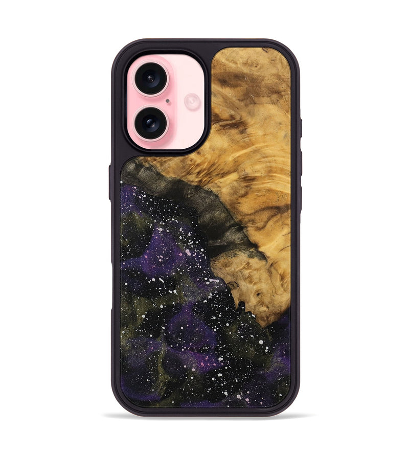 iPhone 16 Wood Phone Case - Kanu (Cosmos, 741387)