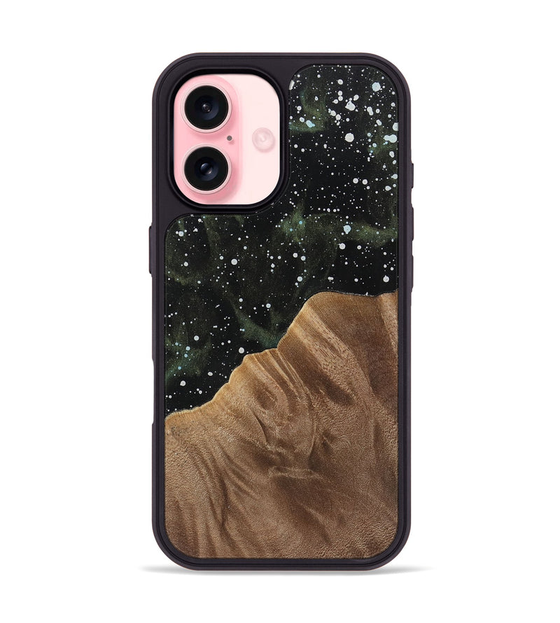 iPhone 16 Wood Phone Case - Cathey (Cosmos, 741390)