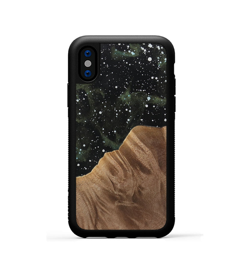 iPhone Xs Wood Phone Case - Cathey (Cosmos, 741390)