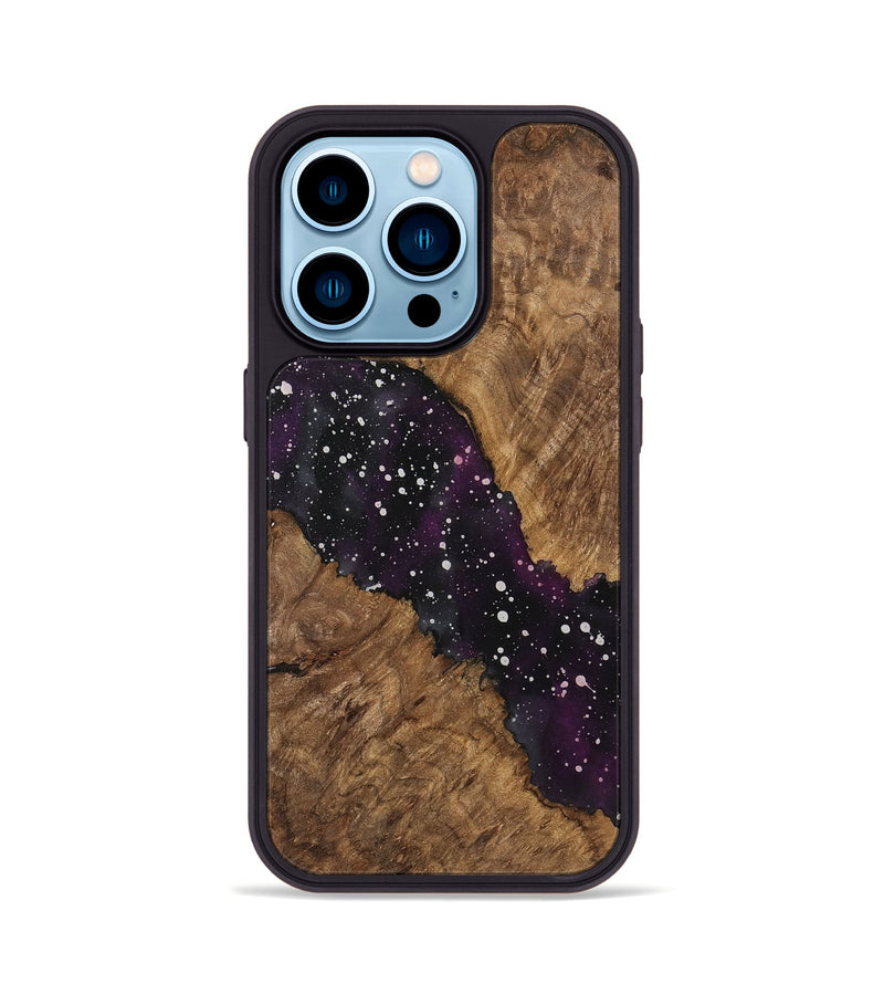 iPhone 14 Pro Wood Phone Case - Idelle (Cosmos, 741391)