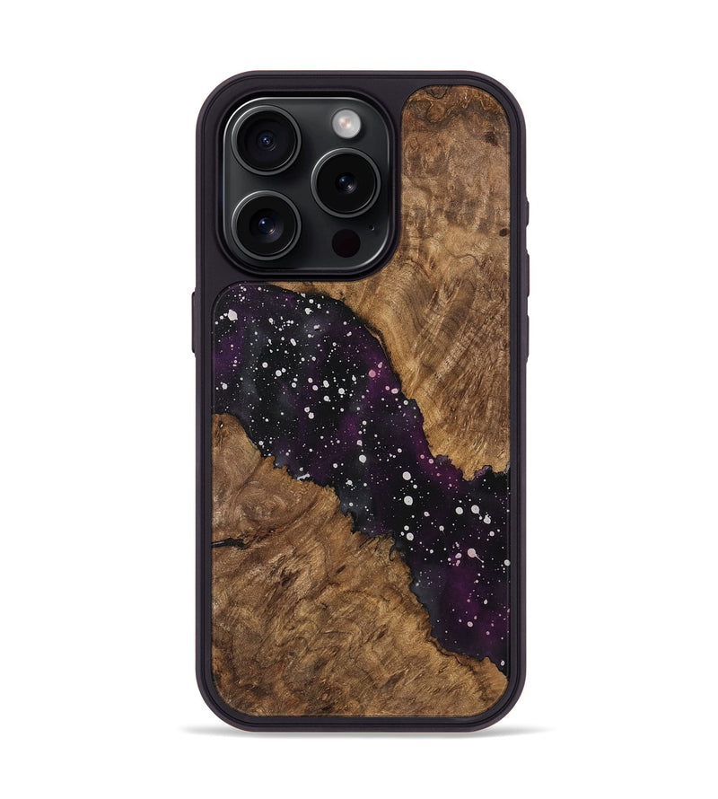 iPhone 15 Pro Wood Phone Case - Idelle (Cosmos, 741391)