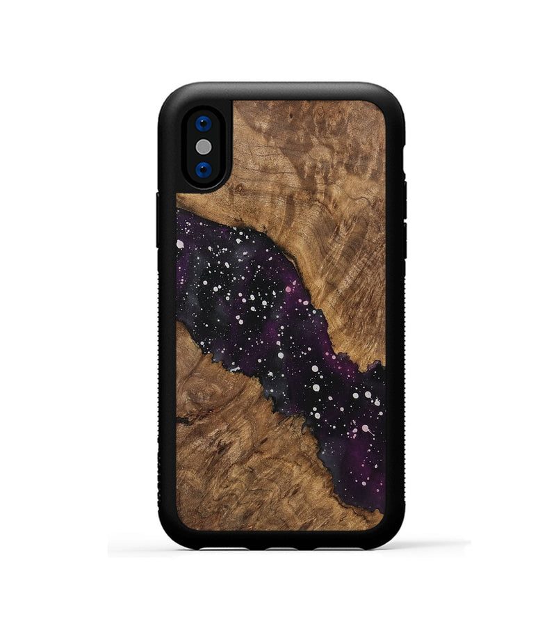 iPhone Xs Wood Phone Case - Idelle (Cosmos, 741391)