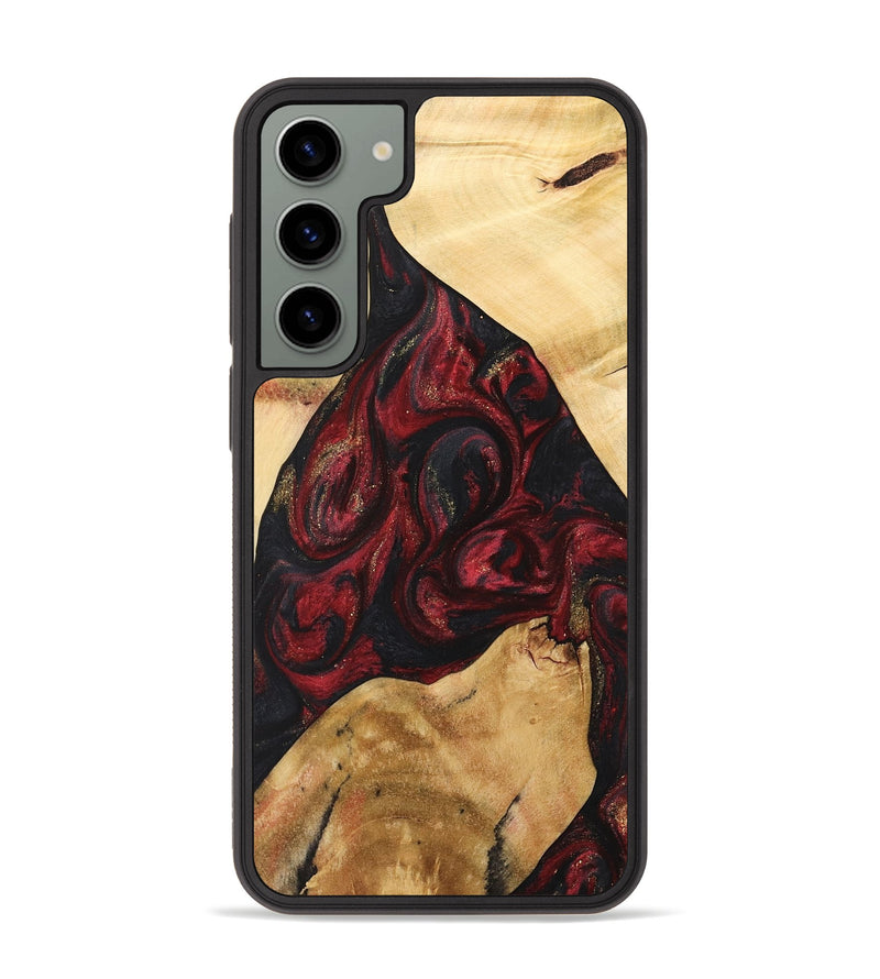 Galaxy S23 Plus Wood Phone Case - Farouk (Red, 741399)