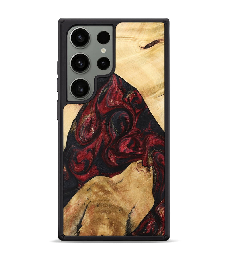 Galaxy S24 Ultra Wood Phone Case - Farouk (Red, 741399)